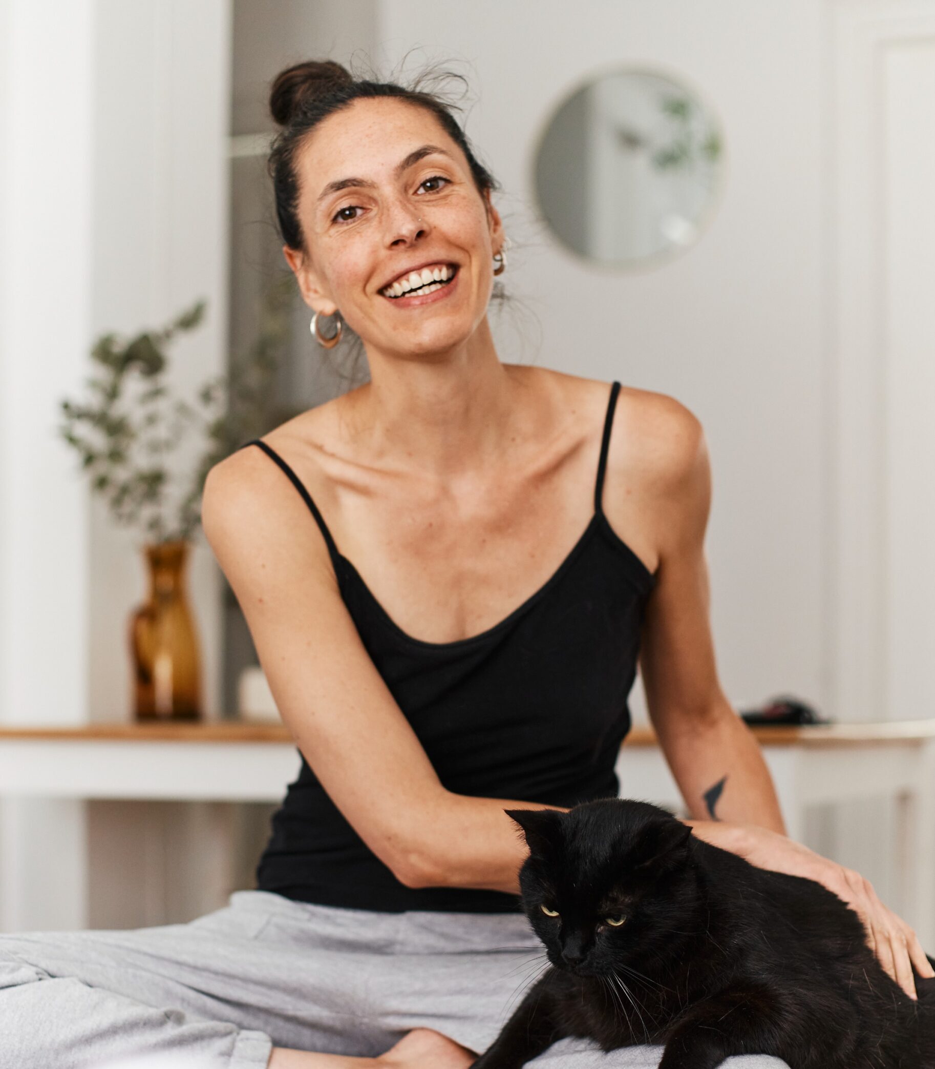 Celia, profesora de yoga